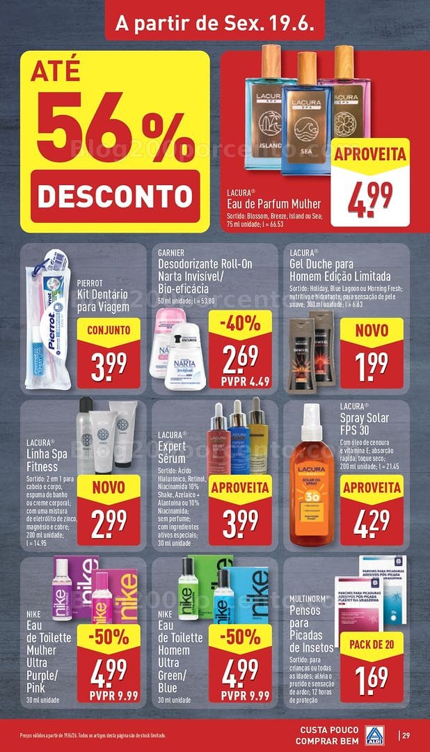 Antevisão Folheto ALDI Promoções de 15 a 21 junho